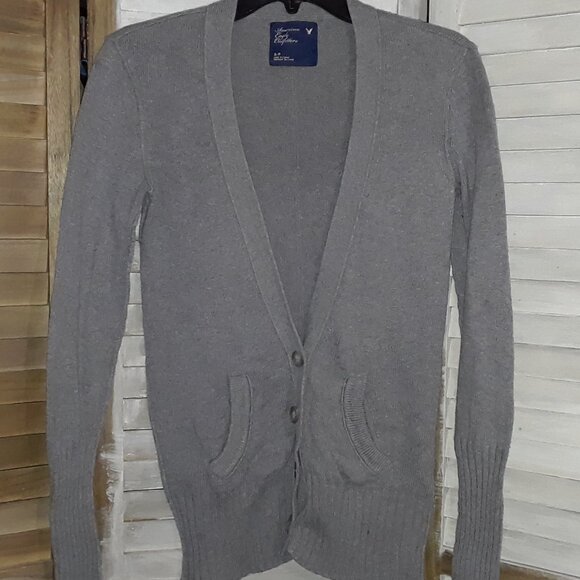 American Eagle Outfitters Women's Sweater Wool-Blend Preppy - Picture 1 of 6